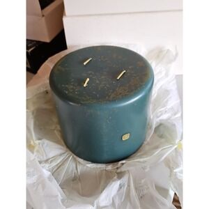 Partylite 3 Wick Candle 6"X5" Frosted Pines S65500 Hard To Find New